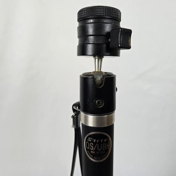 Stitz 4 Monopod QS/UBH Black Silver Adjustable Up to 62" Telescoping - Picture 4 of 16